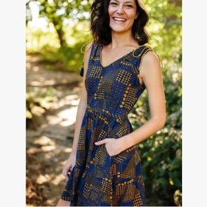 Mata Traders Celestial Tassel Tie Dress